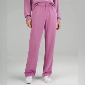 Pink Lululemon Softstream pants